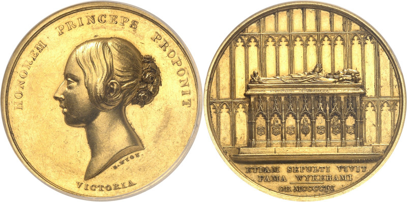 GRANDE-BRETAGNE
Victoria (1837-1901). Médaille d’Or, prix de la Reine du Winche...