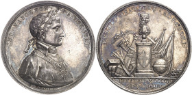 ITALIE
Gênes, République ligurienne (1797-1805). Médaille, entrée de Napoléon Ier à Gênes, par H. Vassallo 1805, Gênes ?
NGC MS 61 (5790006-072).
A...