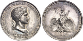 ITALIE
Milan, royaume d’Italie, Napoléon Ier (1805-1814). Médaille, la bataille d’Iéna par L. Manfredini 1806, Milan.
NGC MS 60 (5790006-038).
Av. ...