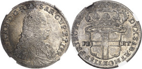 ITALIE
Savoie-Sardaigne, Charles-Emmanuel III, 1ère période (1730-1755). 5 soldi 1er type 1736, Turin.
NGC MS 62 (5790006-124).
Av. CAR. EM. D. G. ...