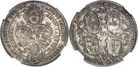 ITALIE
Venise, Alvise IV Mocenigo (1763-1778). Oselle 1772, Murano.
NGC MS 66 (5784534-020).
Av. (à 7 h) ALOY. MOCENIGO DVX. V. - MVNVS. COMMVN. MV...