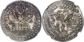 ITALIE
Venise, Ludovic Manin (1789-1797). Oselle 1796, Murano.
NGC MS 65 (5784534-017).
Av. (à 11 h) LUDOV. - MANIN. M. ZANETTI. MVN. COM. MVR. S. ...