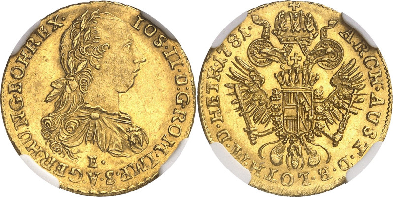 TRANSYLVANIE
Joseph II (1765-1790). Ducat 1781, E, Karlsbourg (Alba Julia).
NG...