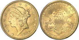 USA
République fédérale des États-Unis d’Amérique (1776-à nos jours). 20 dollars Liberty 1896, S, San Francisco.
PCGS MS64 (44578452).
Av. Dans une...