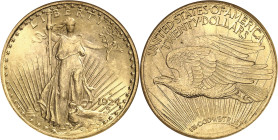 USA
République fédérale des États-Unis d’Amérique (1776-à nos jours). 20 dollars Saint-Gaudens 1924, S, San Francisco.
NGC MS 65 (1787942-001).
Av....