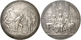 USA
République fédérale des États-Unis d’Amérique (1776-à nos jours). Médaille, célébration du 300e anniversaire de la découverte de la rivière Hudso...