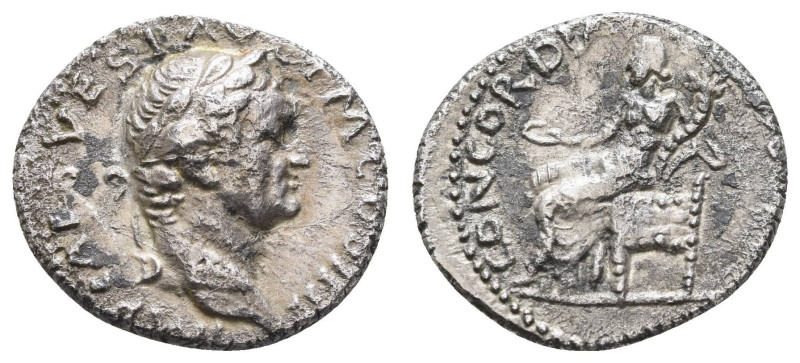 Römer Kaiserzeit
Vespasianus, 69-79 AR Denar 72/73 n. Chr. Antiochia Av.: IMP C...