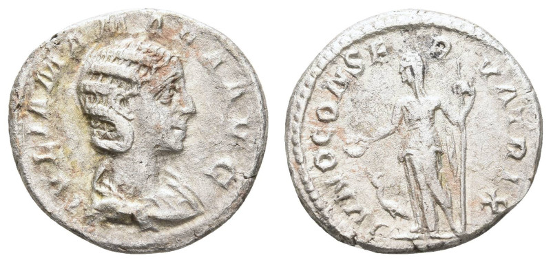 Römer Kaiserzeit
Iulia Mamaea † 235 AR Denar 225-235 n. Chr. Rom Av.: IVLIA MAM...