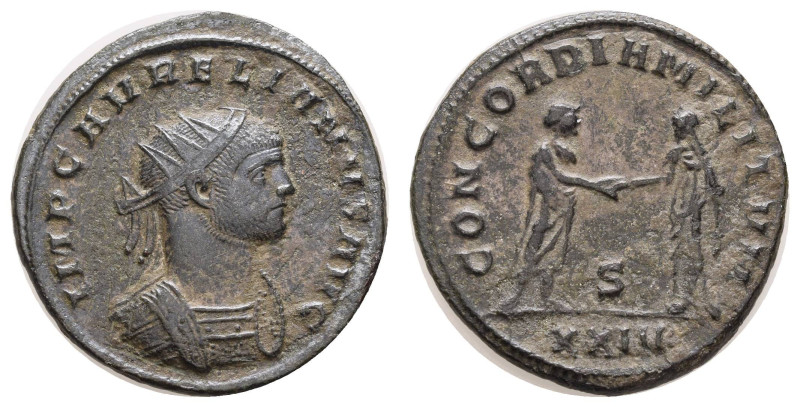 Römer Kaiserzeit
Aurelianus, 270-275 AE Antoninian Siscia Av.: IMP C AVRELIANVS...