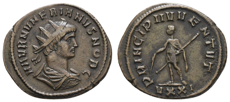 Römer Kaiserzeit
Numerianus, Caesar 282-283 AE Antoninian o.J. Av.: M AVR NVMER...