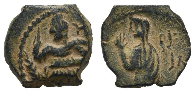 Orient Nabathaea
Aretas IV. (9. v. Chr. - 40 n. Chr.) Æ Petra Lot aus 5 Kleinbr...