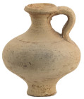 Antike Objekte
 Krug einhenklig; kleiner Bruch an der Lippe; Höhe ca. 8,5 cm; Durchmesser max. 7,5 cm