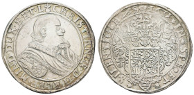bis 1799 Braunschweig-Lüneburg-Celle
Christian von Minden, 1611-1633 Taler 1631 Clausthal Münzmeister Henning Schreiber, Av.: Brustbild nach rechts, ...