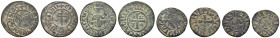 bis 1799 Armenien
 Æ Lot aus vier Kupfer-Münzen des Königreichs Armenien (7,68 g / 6,10 g / 5,30 g / 2,15 g), verschiedene Nominale, in unterschiedli...