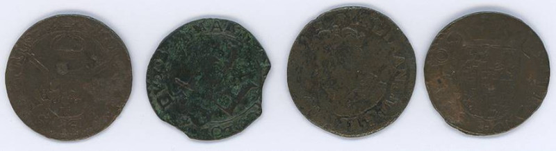 bis 1799 Belgien
Lüttich Lot aus 7 Münzen und Medaillen: 3x Liard unter Ferdina...