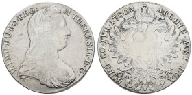 bis 1799 Habsburg
Maria Theresia, 1740-1780 Taler 1780 (1797-1803) Karlsburg Kratzer Hafner 3b 27.90 g. s