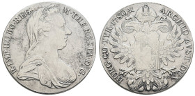 bis 1799 Habsburg
Maria Theresia, 1740-1780 Taler 1780 (1812-1820) Prag Kratzer und Randfehler Hafner 24 27.55 g. ss-