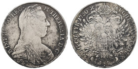 bis 1799 Habsburg
Maria Theresia, 1740-1780 Taler 1780 (1833-1838) Venedig Kratzer Hafner 40 27.61 g. ss-