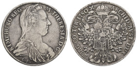 bis 1799 Habsburg
Maria Theresia, 1740-1780 Taler 1780 (1817-1833) Venedig kleine Kratzer und Randfehler Hafner 37a 27.80 g. ss