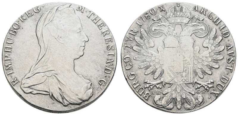 bis 1799 Habsburg
Maria Theresia, 1740-1780 Taler 1780 (1797-1803) Karlsburg Kr...
