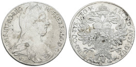 bis 1799 Habsburg
Maria Theresia, 1740-1780 Taler 1780 (1817-1833) Venedig Kratzer und minimale Beläge Hafner 37a 27.44 g. ss