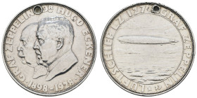 Sonstige Medaillen Deutschland
Weimarer Republik 1928 Auf die Zusammenarbeit Hugo Eckeners und Graf Zeppelin, kleine Kratzer mit gestopften Loch 24.8...