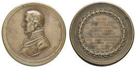 Sonstige Medaillen Europa
Großbritannien o. J. (1815) George III. 1760-1820, unsignierte bronzene Steckmedaille auf die britischen Siege unter dem Be...