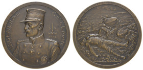 Sonstige Medaillen Ländermedaillen
Belgien 1914 Lüttich Bronzemedaille von Devresse anlässlich der Einnahme von Fort Loncin, Av.: Büste von General G...