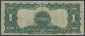 Ausland USA
Republik 1 $ 1899 Silver Certificate T29040092A, signatures: Speelman & White, verschmutzt und verknittert aber ohne Einrisse, EH IV WPM ...
