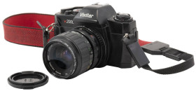 Optische Instrumente
 Vivitar V2000 Analoge SLR Spiegelreflexkamera Anfang 90er Jahre inklusive 3.5 35-70mm Zoom Macro Objektiv, Kleinbildfilmkamera,...