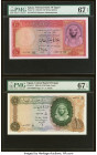 Egypt National Bank of Egypt 10 Pounds 1952-65 Pick 32; 41 Two Examples PMG Superb Gem Unc 67 EPQ (2). 

HID09801242017

© 2022 Heritage Auctions | Al...