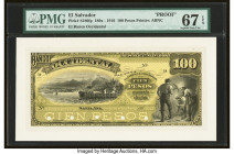 El Salvador Banco Occidental 100 Pesos 189x Pick S180fp Front Proof PMG Superb Gem Unc 67 EPQ. Five POCs. 

HID09801242017

© 2022 Heritage Auctions |...