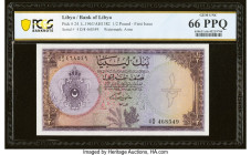 Libya Bank of Libya 1/2 Pound 1963 / AH1382 Pick 24 PCGS Banknote Gem UNC 66 PPQ. 

HID09801242017

© 2022 Heritage Auctions | All Rights Reserved