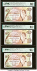 Saint Helena Government of St. Helena 20 Pounds ND (1986) Pick 10a Five Consecutive Examples PMG Gem Uncirculated 65 EPQ (5). 

HID09801242017

© 2022...