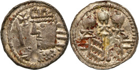 Medieval coins 
POLSKA / POLAND / POLEN / SCHLESIEN

Bolesław II Śmiały (1058-1080). Denar królewski (1076-1079), Krakow / Cracow - RARITY R4 

A...
