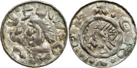 Medieval coins 
POLSKA / POLAND / POLEN / SCHLESIEN

Władysław Herman (1081-1102). Denar (1081-1102), Krakow / Cracow - VERY NICE 

Aw.: Głowa w ...