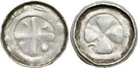 Medieval coins 
POLSKA / POLAND / POLEN / SCHLESIEN

Zbigniew? (1102-1107) (najstarszy syn Władysława Hermana)?, Denar krzyżowy po 1097 

Aw.: Kr...