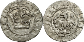 Medieval coins 
POLSKA / POLAND / POLEN / SCHLESIEN

Władysław Jagiełło (1386-1434). Half Grosz (Groschen) (1/2 groschen), Krakow / Cracow – VERY N...