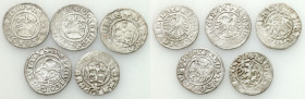 Medieval coins 
POLSKA / POLAND / POLEN / SCHLESIEN

Jan I Olbracht, Alexander i Ludwik Jagiellończyk, Zygmunt I Stary, Half Grosz (Groschen) (1/2 ...