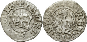 Medieval coins 
POLSKA / POLAND / POLEN / SCHLESIEN

Jan I Olbracht. Half Grosz (Groschen) (1/2 groschen) koronny (1492-1499). Krakow / Cracow 

...