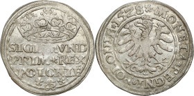 Sigismund I Old
POLSKA/ POLAND/ POLEN / POLOGNE / POLSKO

Zygmunt I Stary. Grosz (Groschen) 1528, Krakow / Cracow – VERY NICE 

Na awersie korona...