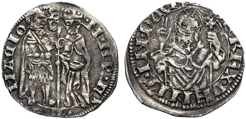 Ferrara, Borso d'Este col titolo di Marchese (1450-1452), Grosso, RRRR MIR-229 (...