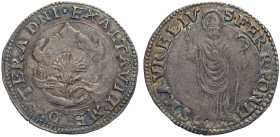 Ferrara, Alfonso II d'Este (1559-1597), Diamante 1578, RRRRR MIR-319/3 Bell-14B Ag mm 24 g 1,90 con questo millesimo si conoscono solo i 2 esemplari d...