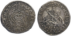Ferrara, Paolo V (1605-1621), Giulio 1620, RR Munt-218 Ag mm 27 g 3,19 BB+