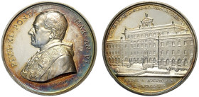Roma, Pio XI (1929-1938), medaglia anno VI, opus Mistruzzi Ag mm 44 g 35,45 FDC