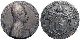 Roma, Pio XII (1939-1958), medaglia a ricordo del 25° anniversario della consacrazione episcopale 1942, opus Mistruzzi Br mm 78 g 150,63 q.FDC