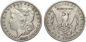 United States of America, Morgan Dollar 1895-O New Orleans, Rara Ag mm 38,1 cleaned, BB