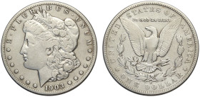 United States of America, Morgan Dollar 1903-S San Francisco, Rara Ag mm 38,1 MB