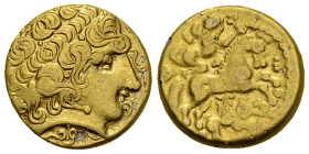 Aulerci Eburovices AV Hemistater, c. 120-60 BC