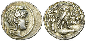 Athens AR Tetradrachm, c. 125/124 BC, New Style